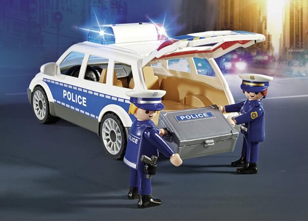 Playmobil 6920 City Action Police Car with Lights and Sound and 2 Police Officers2 Le3ab Store