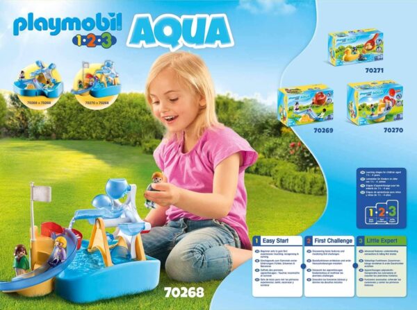 Playmobil AQUA Water Wheel Carousel Playset3 لعب ستور