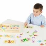 Melissa & Doug ABC Picture Boards - Educational Toy With 13 Double-Sided Wooden Boards and 52 Letters - Image 2