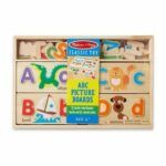 Melissa & Doug ABC Picture Boards - Educational Toy With 13 Double-Sided Wooden Boards and 52 Letters - Image 4