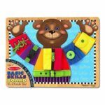 Melissa & Doug Basic Skills Board and Puzzle - Wooden Educational Toy - Image 5