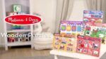 Melissa & Doug Jumbo Numbers Wooden Chunky Puzzle (20pc) - Image 3