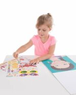 Melissa & Doug Make-a-Face - Fashion Faces Sticker - Image 2
