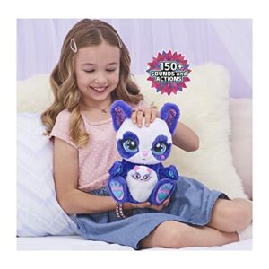 peek a roo interactive panda roo plush toy with mystery baby and over 150 2 Le3ab Store