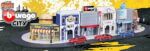 Street Fire City Fast Food playset 1:43 Bburago - Image 5