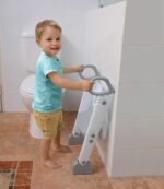 Step-up Toilet Topper - Grey/white Dreambaby - Image 8