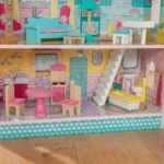KidKraft Abbey Manor Dollhouse with 18-Piece Accessory Set - Image 9
