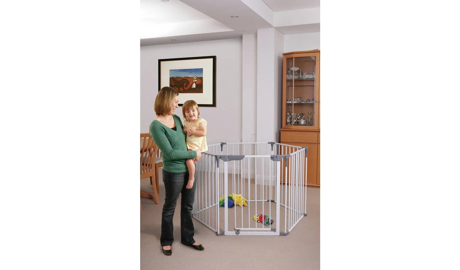 Dreambaby Royale Converta 3 in 1 Play-Pen Gate White - Image 4