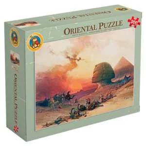 Approach of the simoom at the Giza plateau puzzle 500 pieces – Fluffy Bear
