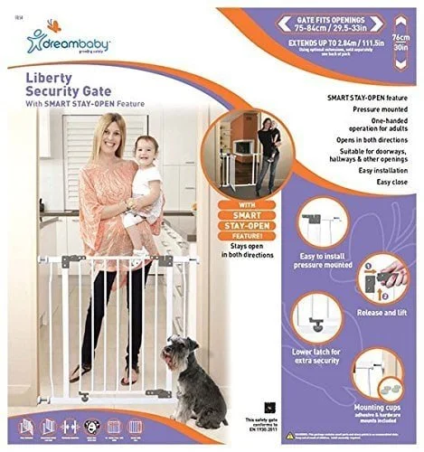 Dreambaby Liberty Baby Safety Stay Open Gate 75 84cm WIDE 76cm TALL1 Le3ab Store