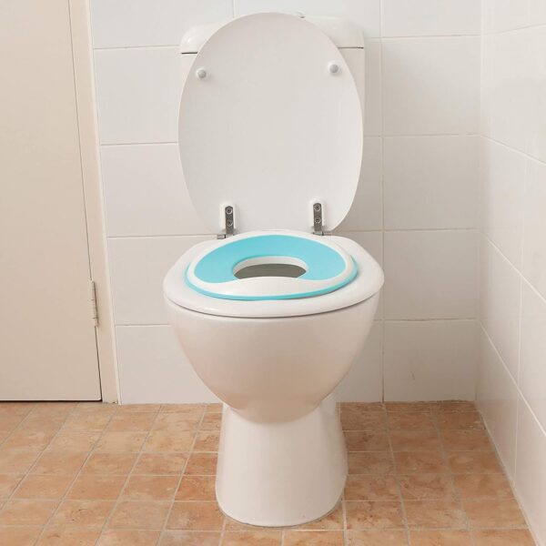 EZY Toilet Trainer Seat Aqua Dreambaby 3 Le3ab Store