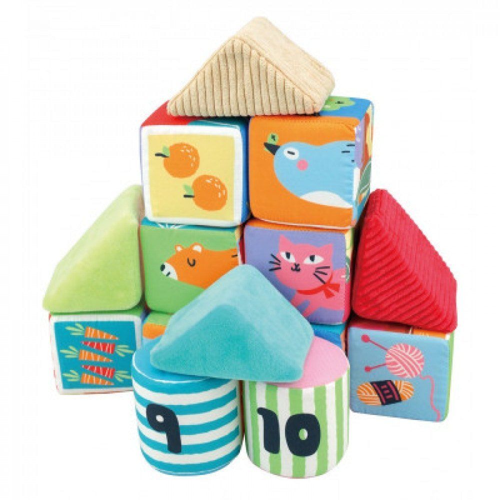 KA10822 Soft Learning Blocks-1-400x400-1000x1000 K's Kids - Soft Learning Blocks - 14pcs