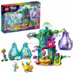 LEGO Trolls World Tour Pop Village Celebration 41255; Tree House Building Kit for Kids (380 Pieces)