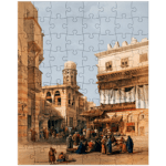 Oriental Puzzle Old Egypt by David Roberts 500 pieces Fluffy Bear - Image 4