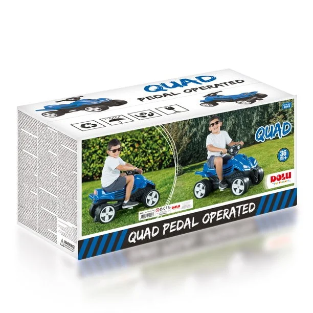 Quad Pedal Operated Blue Dolu 8065 - Image 3