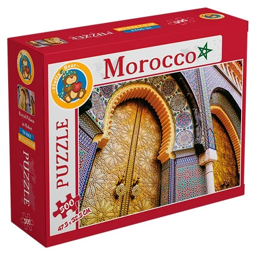 Royal Palace in Rabat – Morocco puzzle 500 pieces – Fluffy Bear