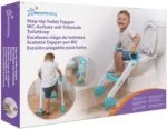 Step-up Toilet Topper Ladder - Aqua/White Dreambaby - Image 2