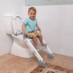 Step-up Toilet Topper - Grey-white Dreambaby