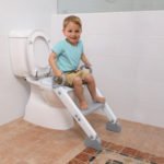 Step-up Toilet Topper - Grey-white Dreambaby