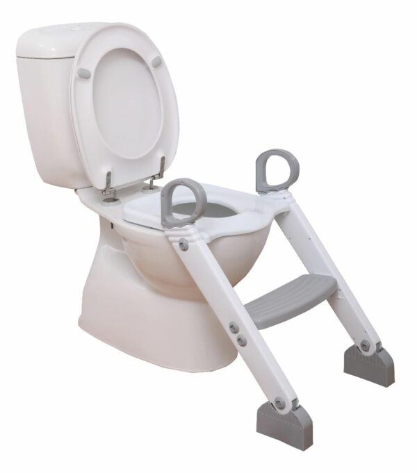 Step up Toilet Topper Grey white Dreambaby8 Le3ab Store