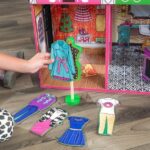 KidKraft Brooklyn's Loft Wooden Dollhouse with 25-Piece Accessory Set, Lights and Sounds - Image 5
