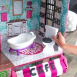 KidKraft Brooklyn's Loft Wooden Dollhouse with 25-Piece Accessory Set, Lights and Sounds - Image 7