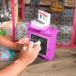 KidKraft Brooklyn's Loft Wooden Dollhouse with 25-Piece Accessory Set, Lights and Sounds - Image 9