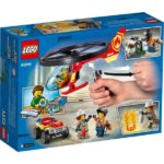 LEGO City Fire Helicopter Response 60248 Toy Firefighter Building Set for Kids (93 Pieces) - Image 5