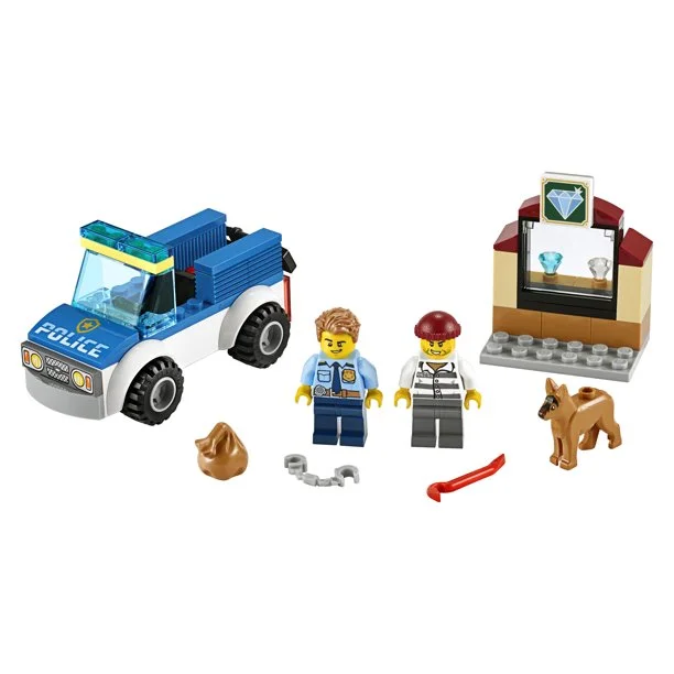 LEGO City Police Dog Unit 60241 Building Set for Kids (67 Pieces) - Image 2