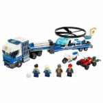 LEGO City Police Helicopter Transport 60244 Building Set for Kids (317 Pieces) - Image 2