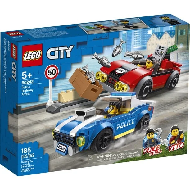 LEGO City Police Highway Arrest 60242 Building Set for Kids (185 Pieces) - Image 4