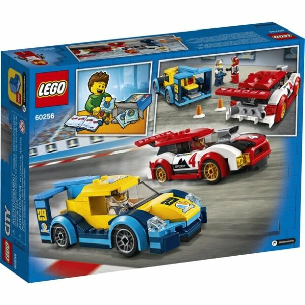 lego city racing cars 60256 buildable toy for kids 190 pieces 3 لعب ستور
