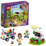 LEGO Friends Olivia’s Flower Garden 41425 Building Toy Includes Garden Accessories and a Vehicle Toy (92 Pieces)