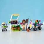 LEGO Friends Olivia’s Flower Garden 41425 Building Toy Includes Garden Accessories and a Vehicle Toy (92 Pieces) - Image 7