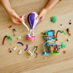 LEGO Friends Tiger Hot Air Balloon Jungle Rescue 41423 Animal Rescue Playset Comes with 2 Toy Tigers (302 Pieces) - Image 6