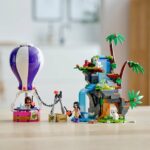 LEGO Friends Tiger Hot Air Balloon Jungle Rescue 41423 Animal Rescue Playset Comes with 2 Toy Tigers (302 Pieces) - Image 7