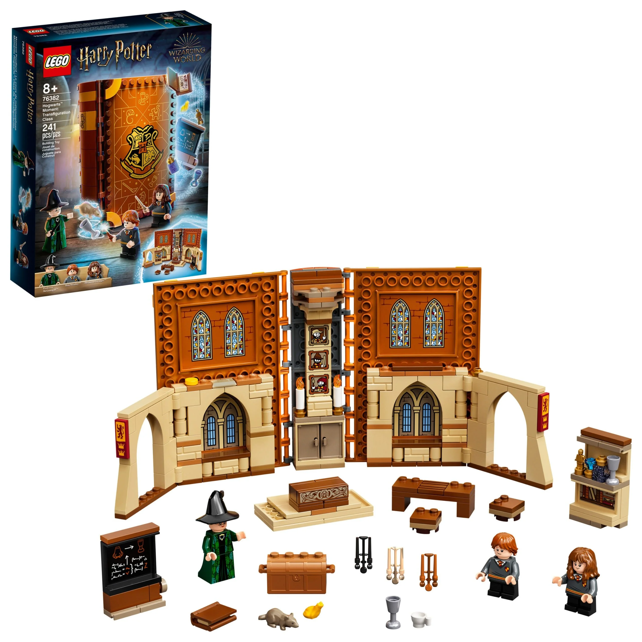 LEGO Harry Potter Hogwarts Moment: Transfiguration Class 76382 Collectible Playset (240 Pieces) LEGO Harry Potter Hogwarts Moment: Transfiguration Class 76382 Collectible Playset (240 Pieces) - Image 1