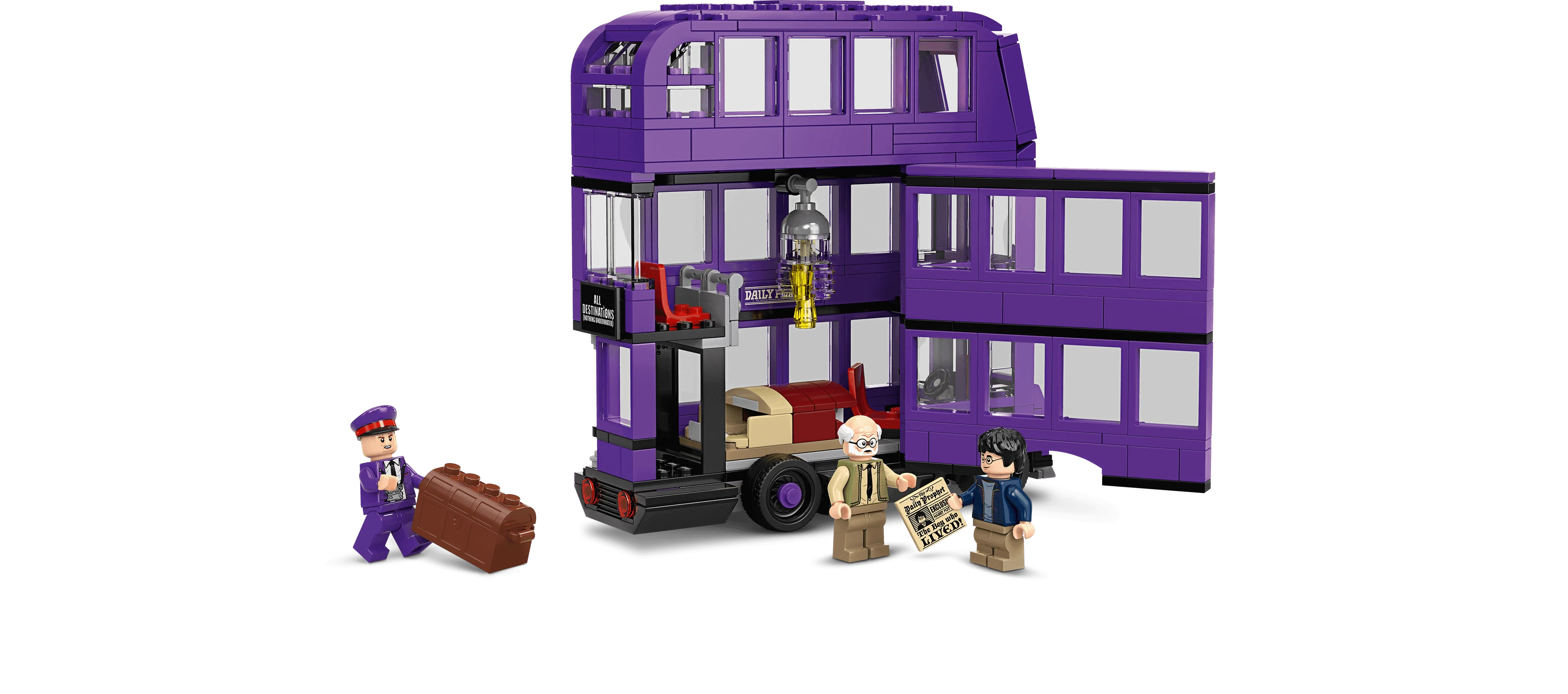 LEGO Harry Potter The Knight Bus 75957 Triple Decker Toy Bus (403 Pieces) - Image 7