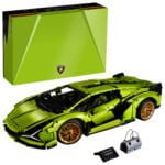 LEGO Technic Lamborghini Sián FKP 37 42115 Building Set, 1:8 scale 23"L x 9"W x 5"H (3,696 Pieces)