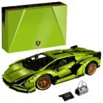 LEGO Technic Lamborghini Sián FKP 37 42115 Building Set, 1:8 scale 23"L x 9"W x 5"H (3,696 Pieces)