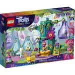 LEGO Trolls World Tour Pop Village Celebration 41255; Tree House Building Kit for Kids (380 Pieces) - Image 3