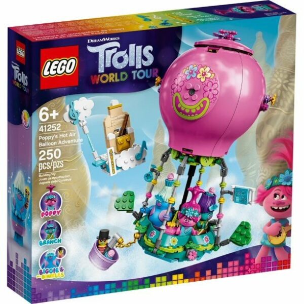 lego trolls world tour poppys hot air balloon adventure 41252 building kit 3 لعب ستور