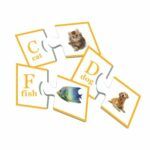 Match & Learn – English Alphabet 26 Self Correcting Puzzle Sets – Fluffy Bear - Image 2