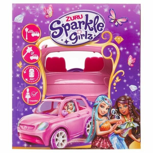 sparkle girlz dolls radio control car by zuru for children ages 3 plus 3 Le3ab Store