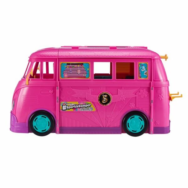 sparkle girlz retro campervan toy by zuru 5 Le3ab Store
