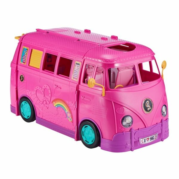 sparkle girlz retro campervan toy by zuru 6 Le3ab Store