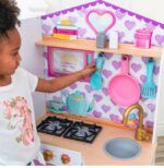 KidKraft Sweet Snack Time Cart & Play Kitchen - Image 3