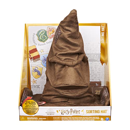 wizarding world harry potter talking sorting hat with 15 phrases for pretend 1 Le3ab Store