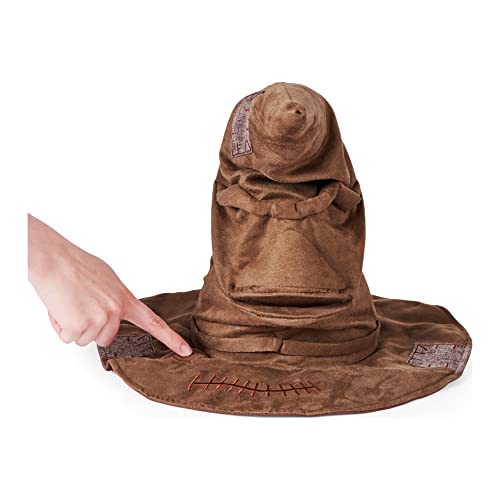 wizarding world harry potter talking sorting hat with 15 phrases for pretend 3 Le3ab Store