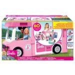 Barbie 3-in-1 DreamCamper Vehicle with Pool, Truck, Boat and 60 Accessories